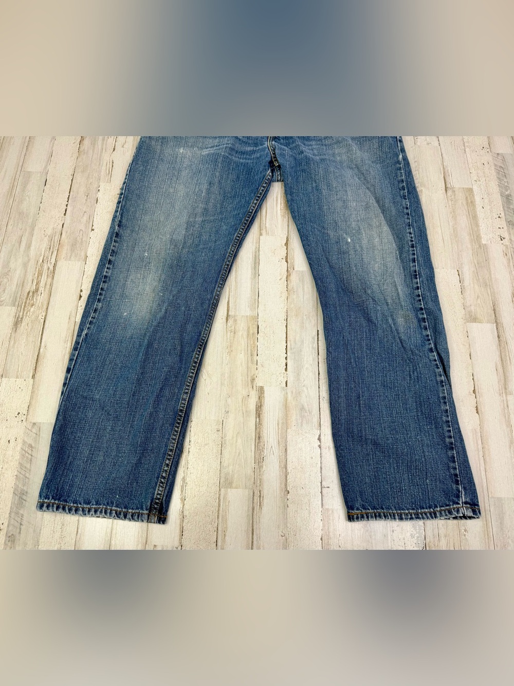 Vintage Levis 505 Pants Jeans Men 40x30 Denim Stretch Blue Straight - Picture 3 of 12